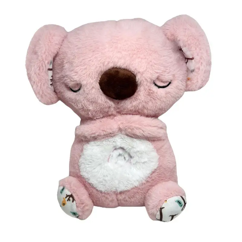 

Sleeping Koala Plush Breathing Koala Kids Sleep Soother Calming Plush Bedtime Musical Soothe Snuggle Koala For Boy & Girl