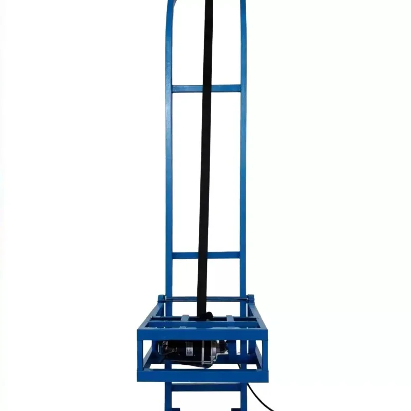 Industrial Belt Conveyor Automatic Bale Loader Vehicle Mounted Folding Grain Elevator With Remote Control For Truck Loading