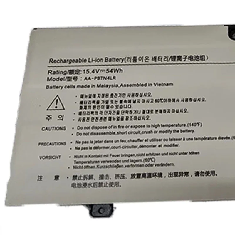 New 15.4V 54Wh AA-PBTN4LR Laptop Battery For Samsung 940X3M 940X5M 940X5N AA-PBTN4LR-05 BA43-00386A