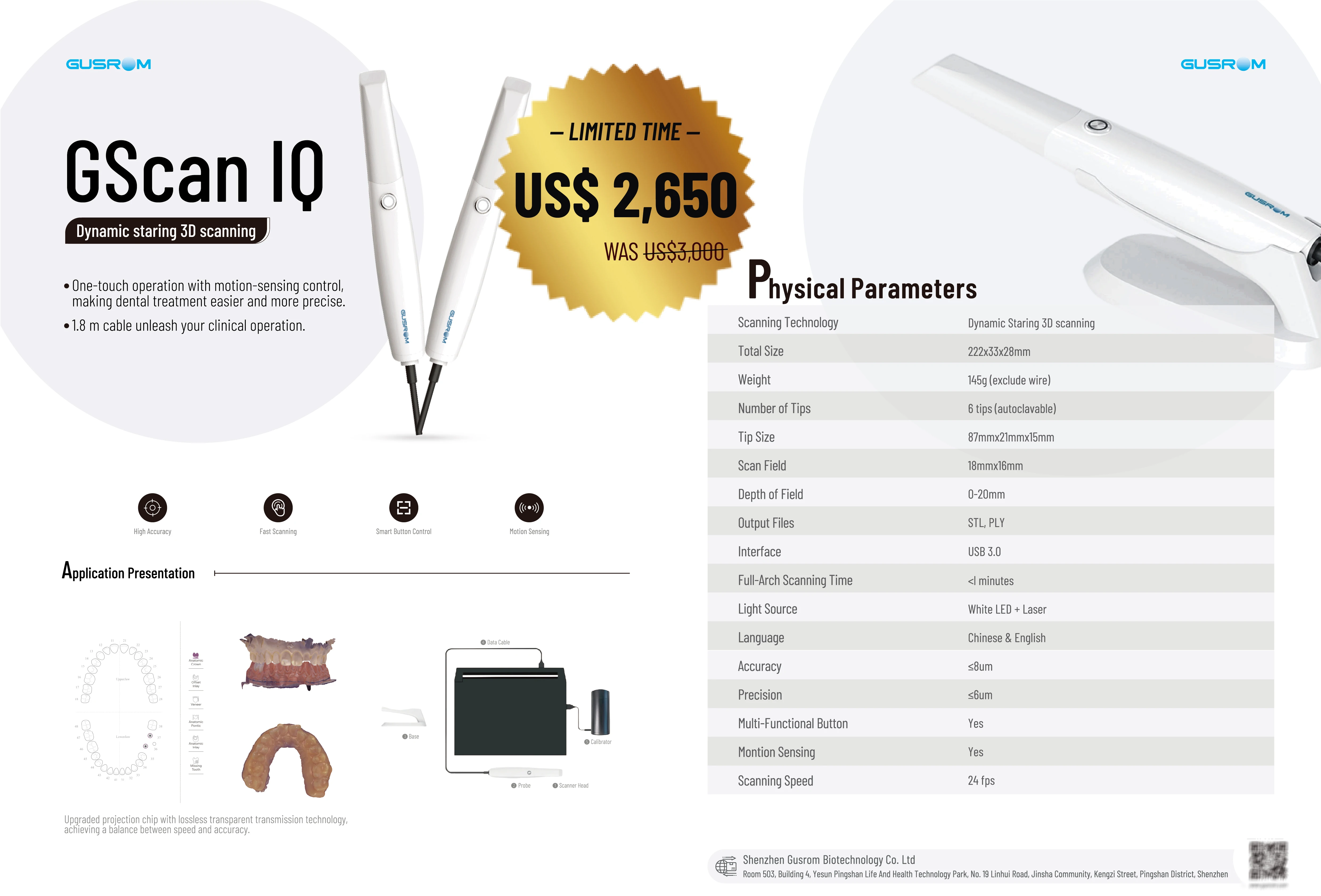 GUSROM Weißer Zirkonoxidblock 98mm 1200MPa Hochfeste Dental-Zirkonoxidscheibe CAD CAM für interne Färbung von Kronen und Brücken ST 43% – Detail 2
