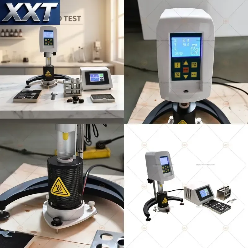 XXT NDJ-1C Lab Digital High Temperature Viscometer Brookfield Rotational Viscometer