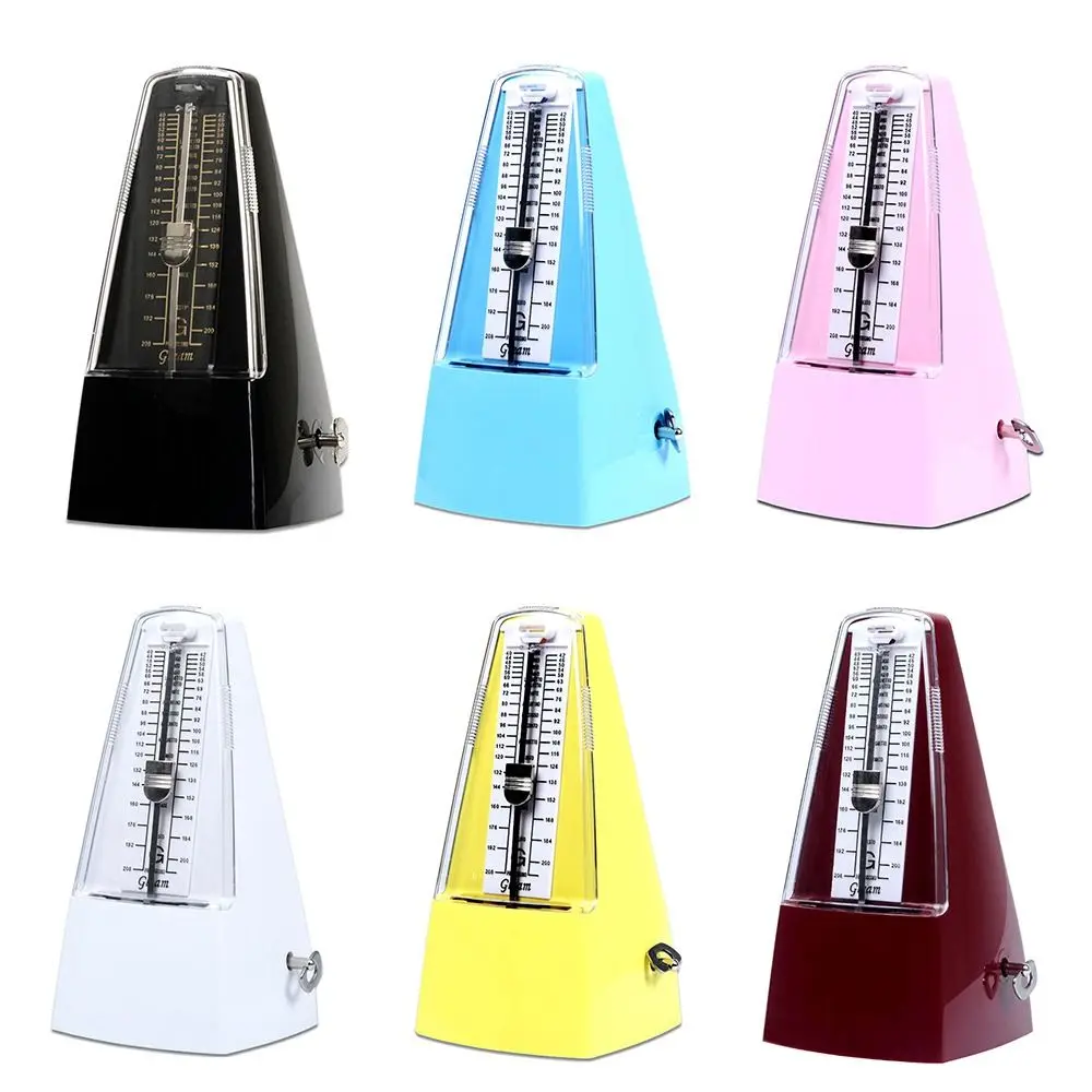 Plastic Mechanical Metronome Universal Musical Accessories Piano Metronome Musical Instrument Practice Guitar Metronome