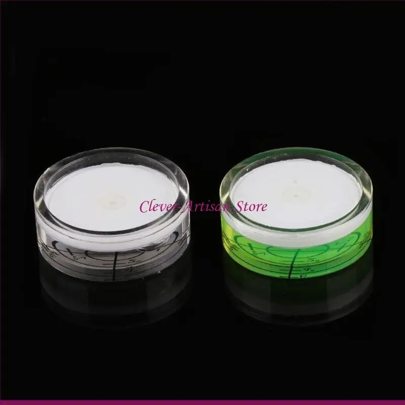 E06B Circular Bubble Level Degree Decrete Marted Surface Round Supress Seamer