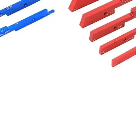 

Woodworking Setup Blocks 7PCS Ruler Marked Gauge Block Set For Fence Making Fast Setup Gauge Block Graduated Ruler Markings