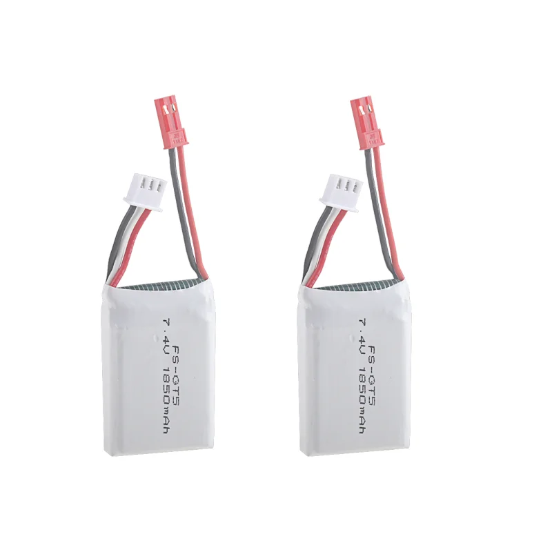 7,4 V 1850 mAh Lipo Batterie Für Flysky FS-GT5 Sender RC Modelle Teile Hubschrauber Für MC6C MCE7 Mit JST Stecker 7,4 V Batterie