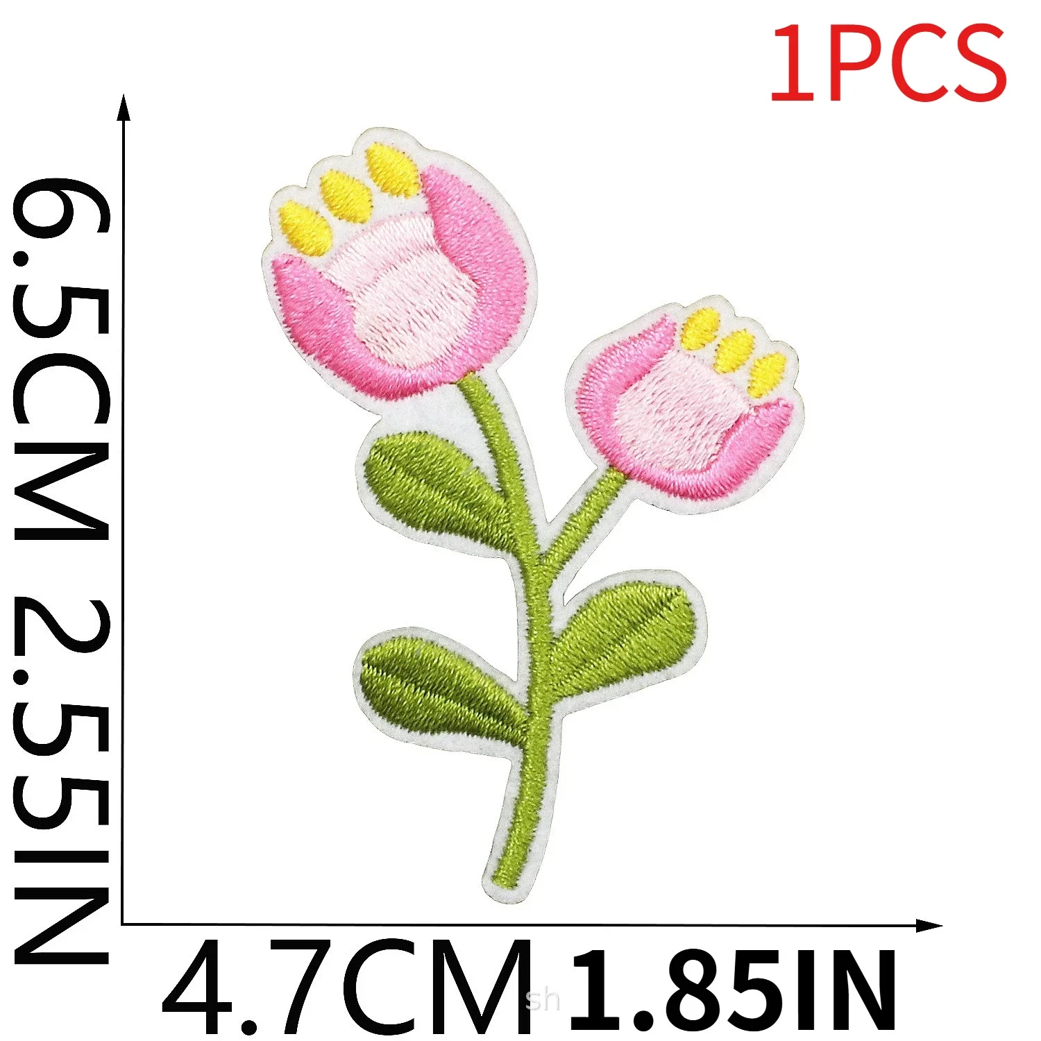 

Тканевые нашивки с вышивкой в виде цветка пиона, маленькая сумка с ромашками, украшение, красивая маленькая нашивка с красным цветком, гладильная сумка/капка/ткань