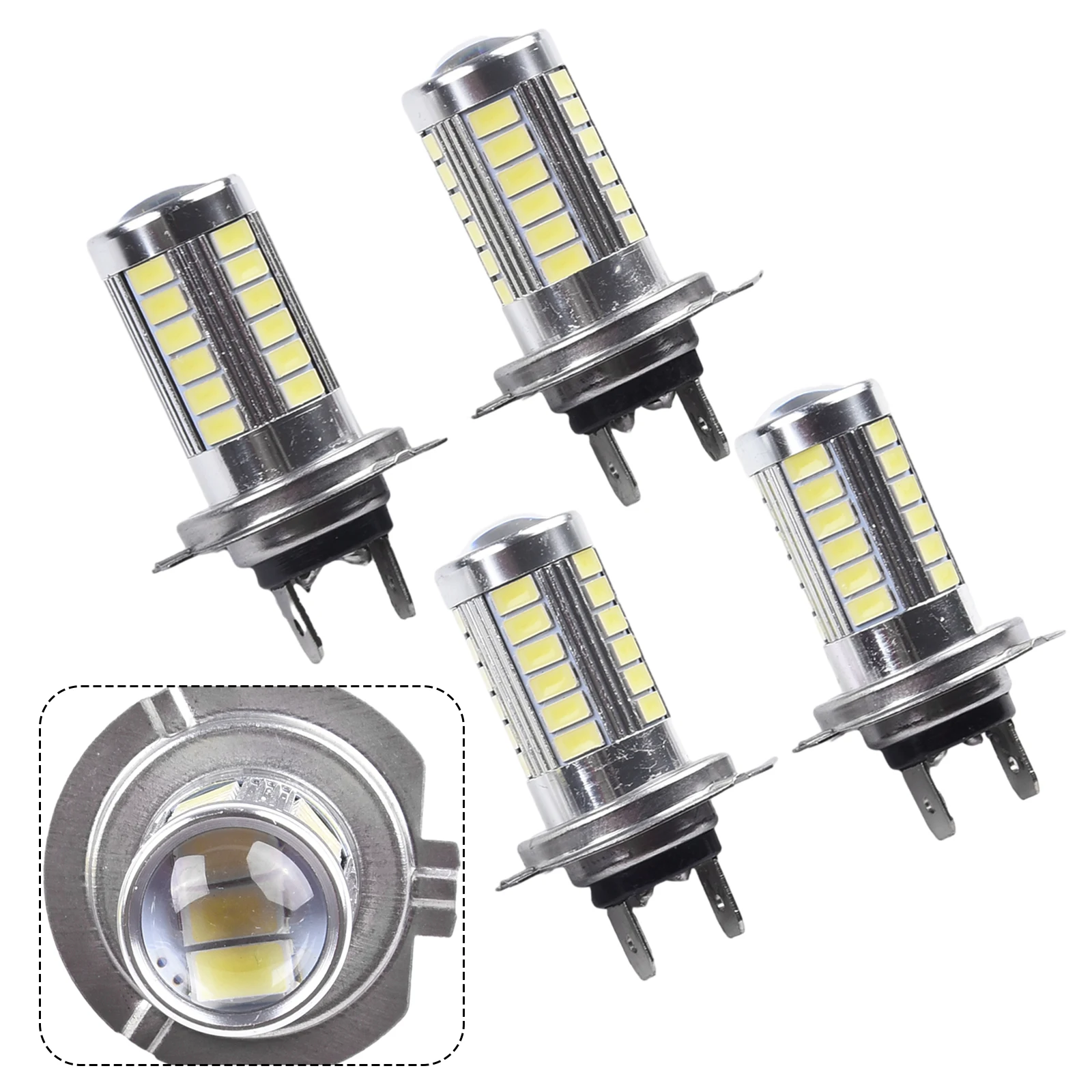 Автозапчасти, противотуманная фара, 4 шт., водонепроницаемый белый свет, 3500LM, 360 градусов, 50000H, автомобильные аксессуары, пыленепроницаемые, полезные