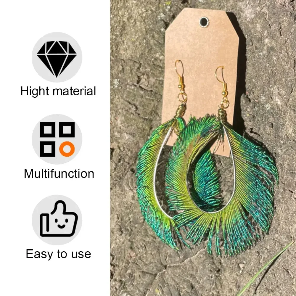 Natural Peacock Sword Feather 12-14 Inches Peacock Sword Feathers for Wedding Decoration DIY Party Supplies 10/30/50Pcs