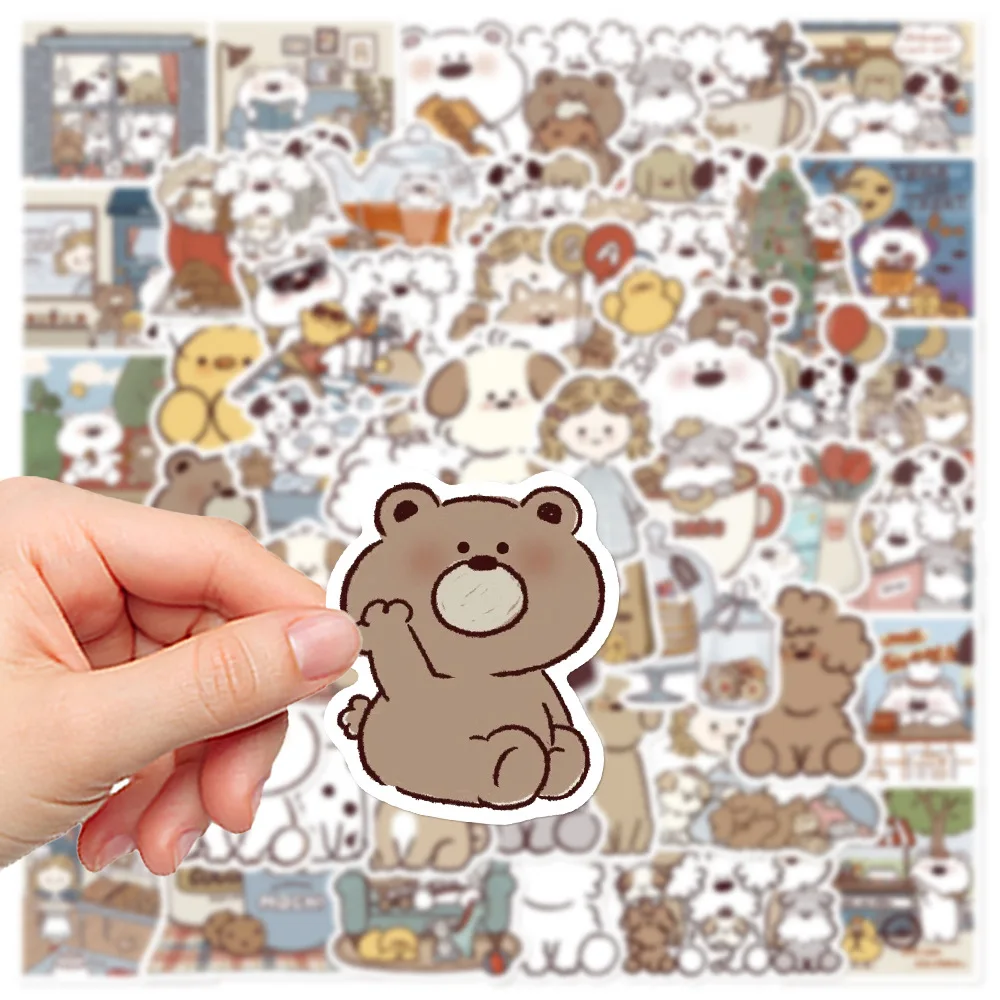 

10/30/50PCS Kawaii Miiiiichan Sticker Cartoon Cute Graffiti Waterproof Decal Kids Toy DIY Laptop Luggage Phone Case Sticker