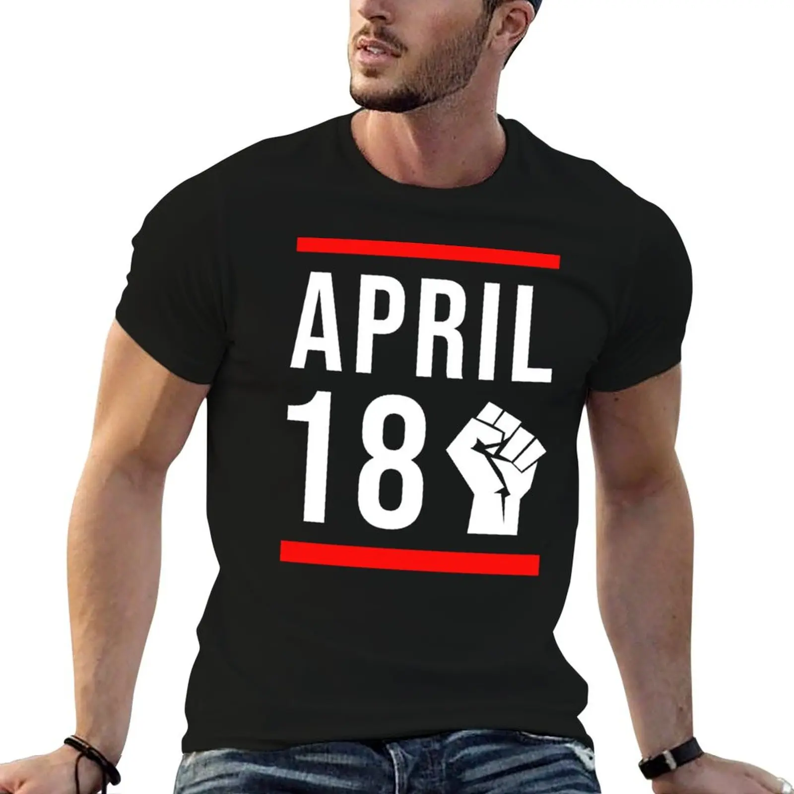 

Jim Jefferies April 18th T-Shirt man t shirts for men casual man t shirts for men cotton t shirt pack T-Shirt