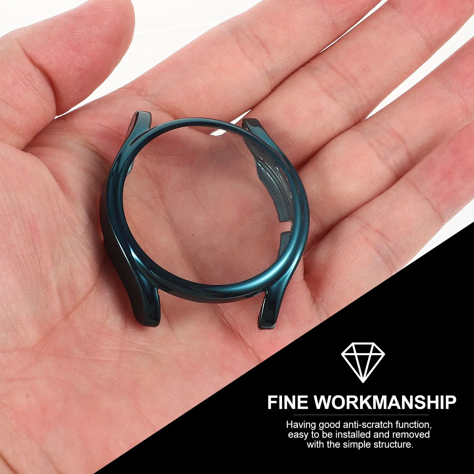 

8 шт. защитных чехлов из гальванизированного TPU для смарт-часов 5 Pro, устойчивых к царапинам и ударам, прочные.