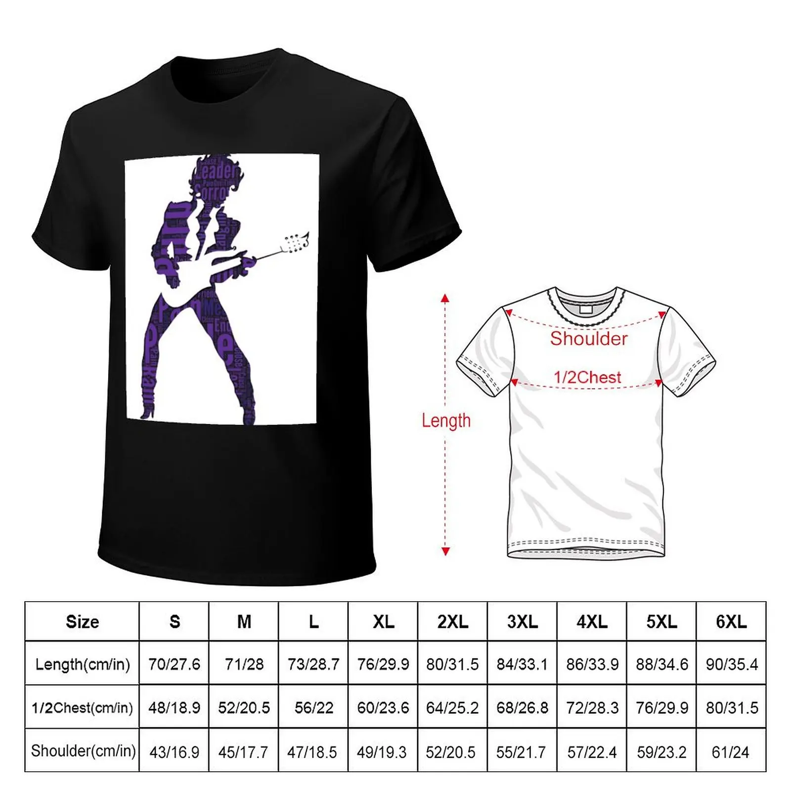 Prince Pop Art T-Shirt t shirt man cotton T-Shirt