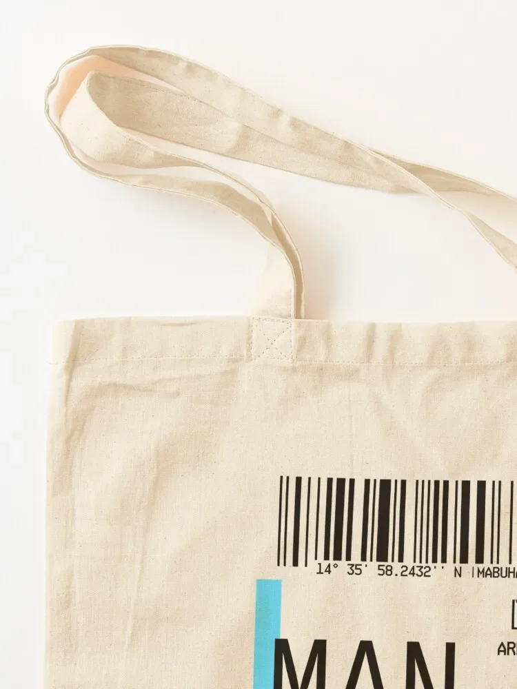 MANILA PLANE TICKET FILIPINO POCKET DESIGN SHIRT PHONE CASE Tote Bag female bag tote bag men's free delivery bags