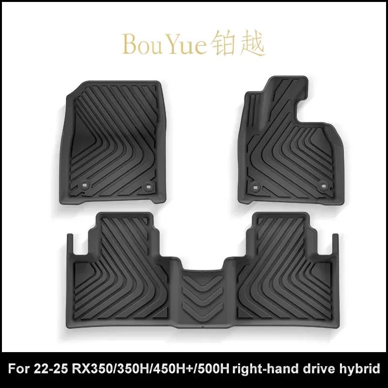 Custom Fit TPE Car Floor Mats for Lexus RX350 350H 450H 500H All Weather Waterproof Auto Liners Interior Accessories