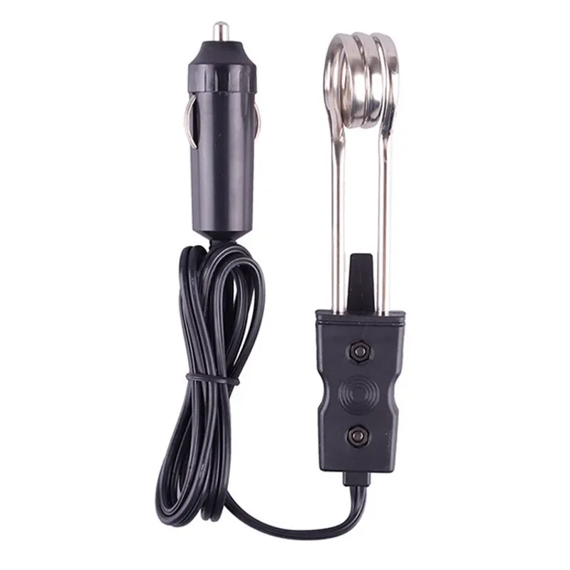 New Portable Safe 12V Car Immersion Heater Auto Electric Tea Coffee Water Heater