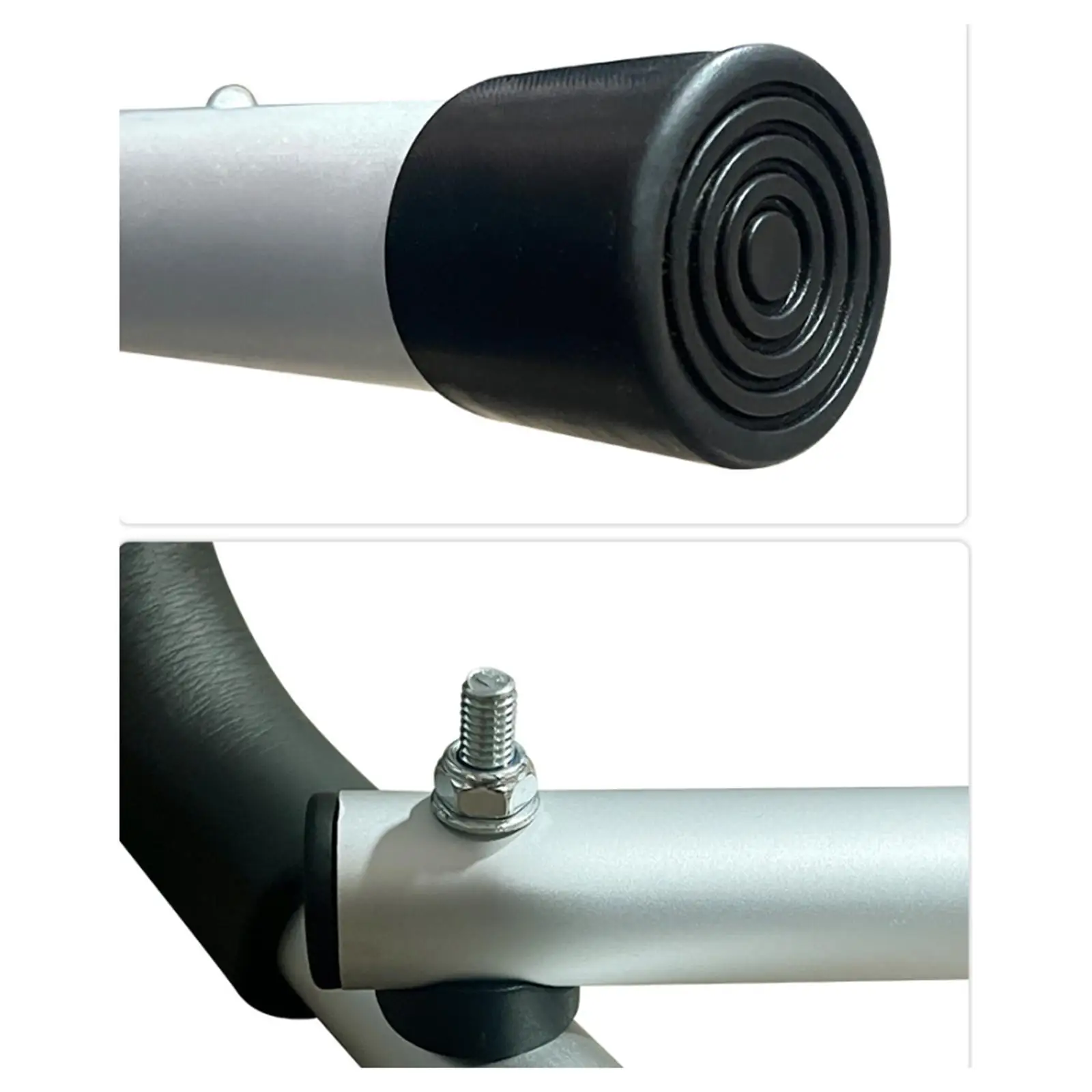 2x حامل كاياك لركوب الأمواج، حامل تخزين، ملحقات قابلة للتعديل وقابلة للطي، حامل الزورق لشرفات المرآب #5