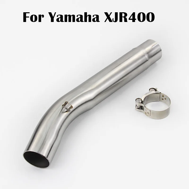 

Slip On For Yamaha XJR400 Motorcycle Exhaust Middle Connect Link Pipe Stainless Steel Exhaust System Mid Tube