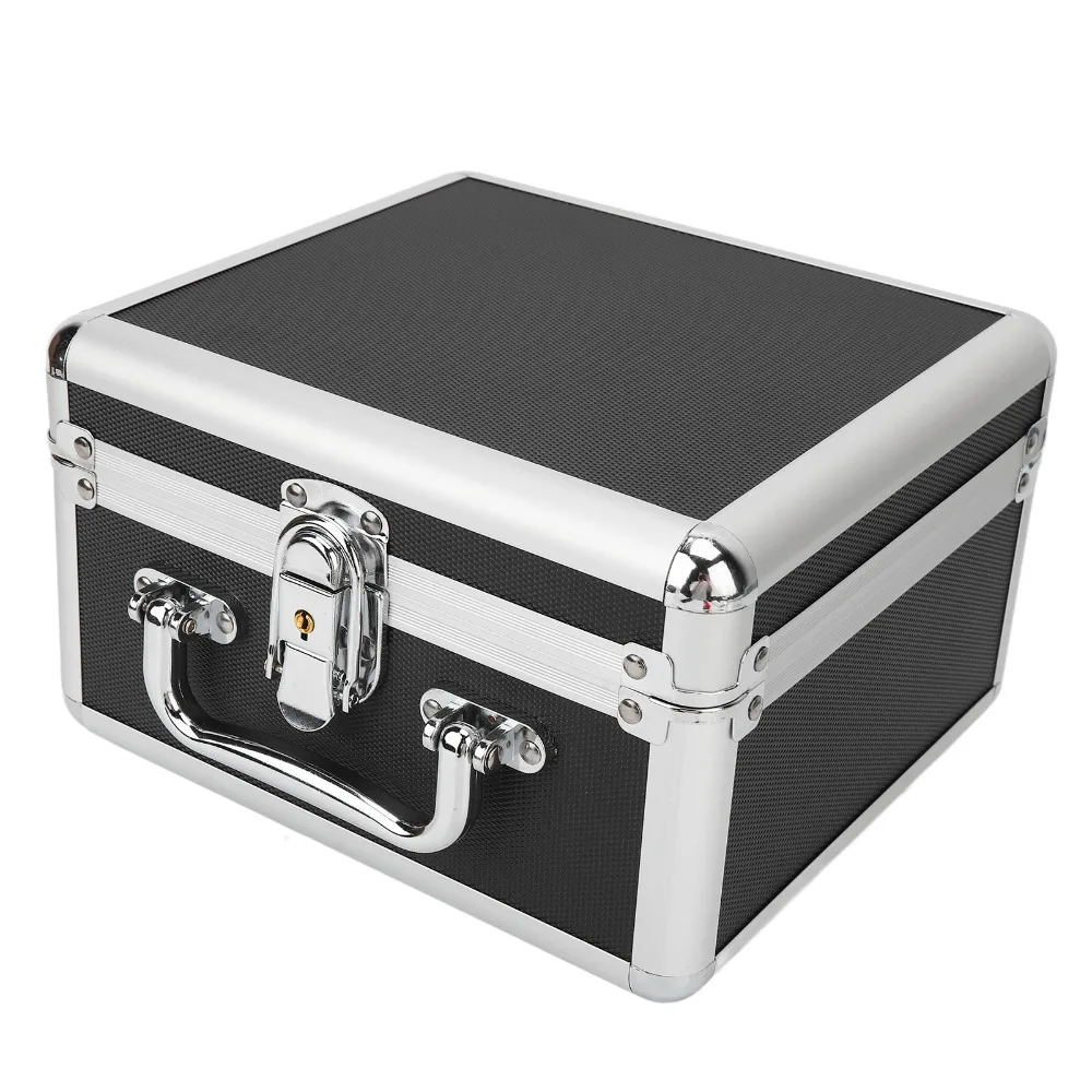 2.5 Inch Hard Drive Storage Box Security Lock Waterproof HDD Storage Box Double Protection Convenient Handle