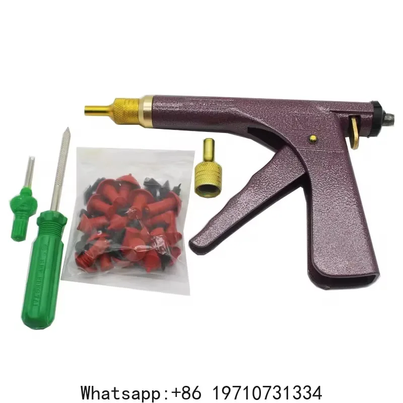 Tire Repair Rapidplug Kit With Mushroom Plug Wear Resistant Tire Maintenance Tool For SUV Auto Bike Car Tire Block Air Leaking