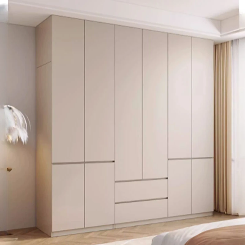 Storage Organizer Wardrobe Nordic Luxury Doors Open Closets Room Wardrobes Doors Modern Rangement Chambre Bedroom Furniture