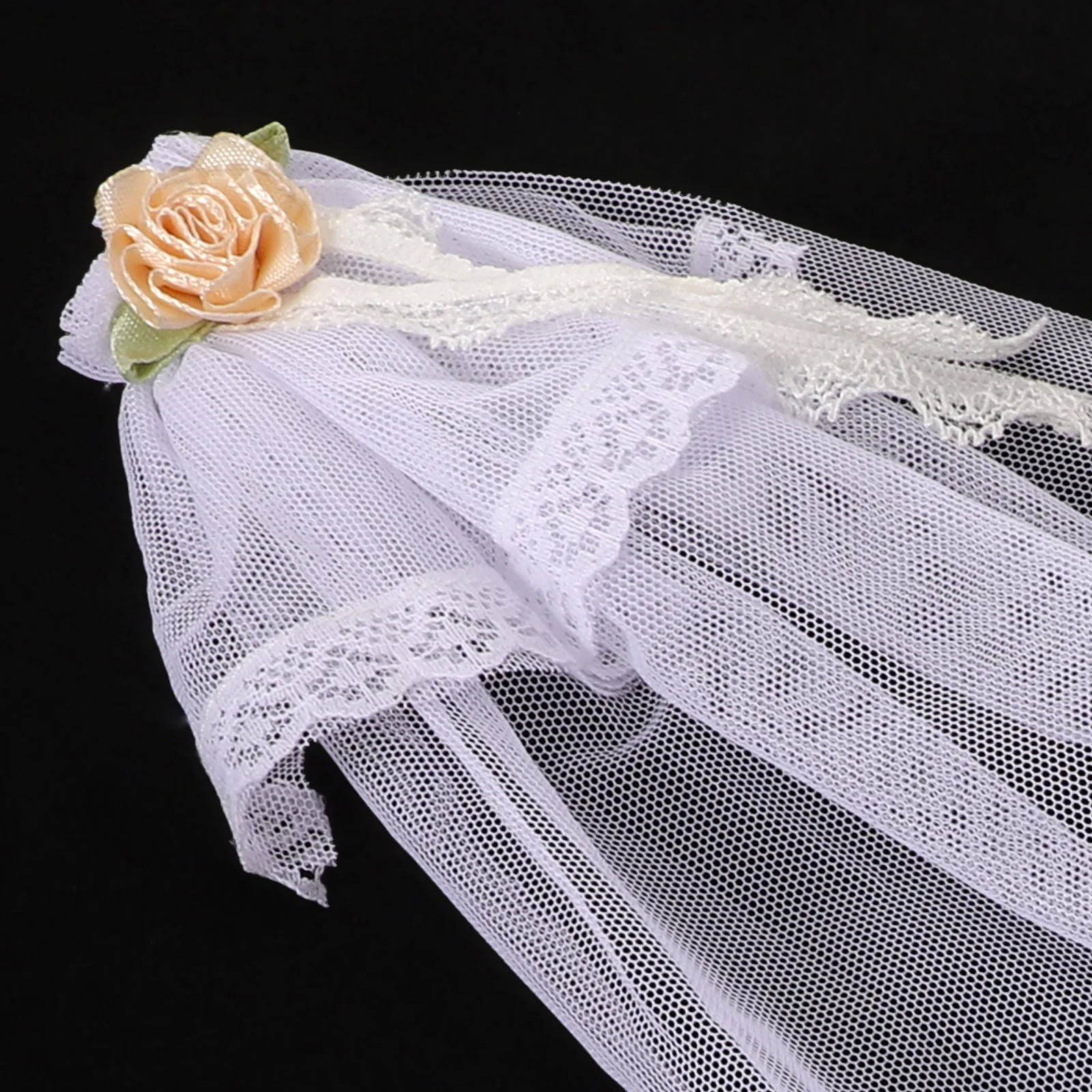 قطعتان من غطاء الرأس الصغير لحجاب الزفاف، توافق متعدد الاستخدامات لأشكال الرأس المختلفة وحجاب العروس المبتكر