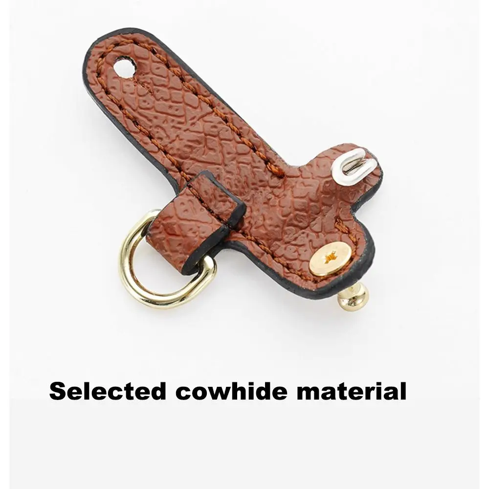 Bag Strap Buckle For Longchamp Genuine Leather Hang Buckle Replacement Bag Shoulder Strap Buckle Modification Bag Punch-free