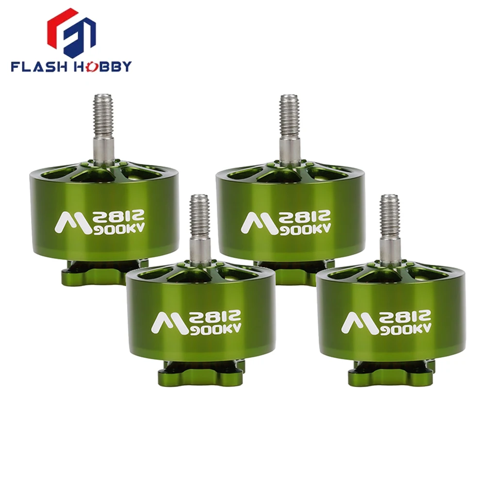 4pcs/lot FlashHobby Flash Hobby Mars2812 M2812 2812 900KV 3-6S BLDC Outrunner Motor 5mm Shaft For Fixed-wing Fpv Drone RC Parts