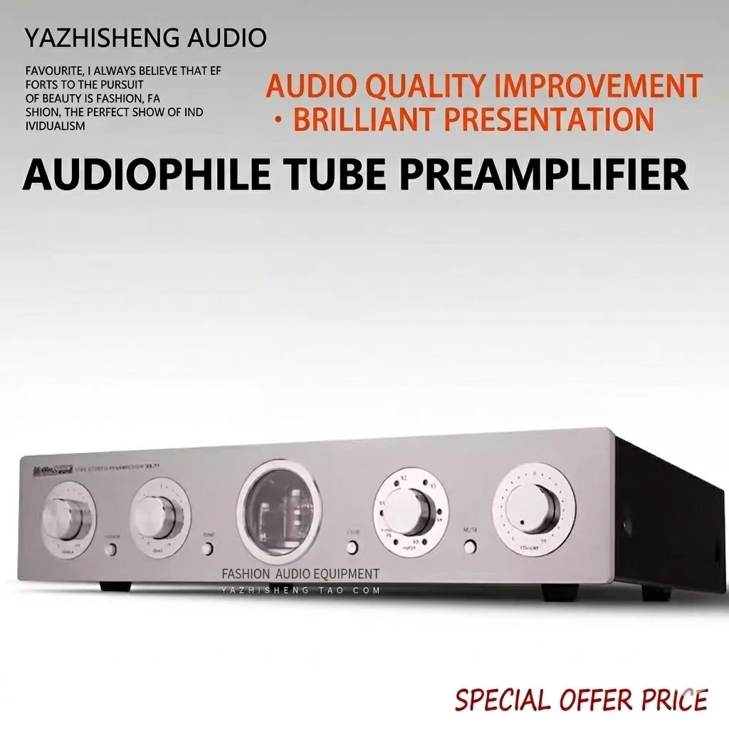 Sound Maker-SA-T1 Classic Line Tube Preamp HIFI Audio Preamplifier Audiophile Grade with Imported Parts