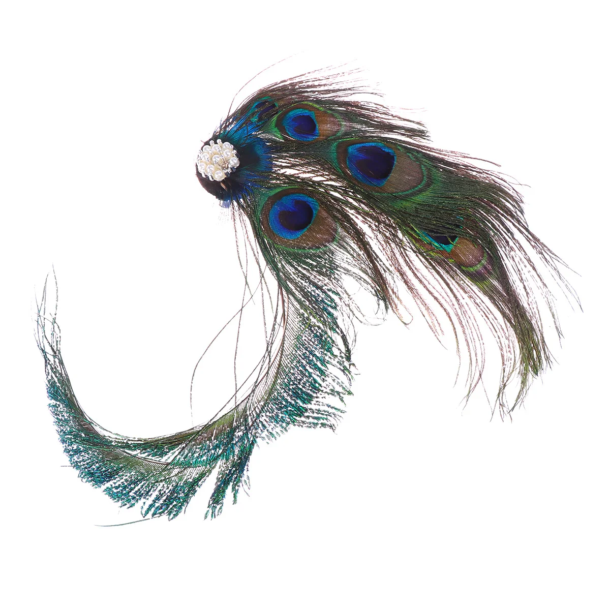 

Hair Clips Beautiful Design Long Lasting Lightweight Stage Performance Party Accessories Exotic Headdress Bohemian Hair