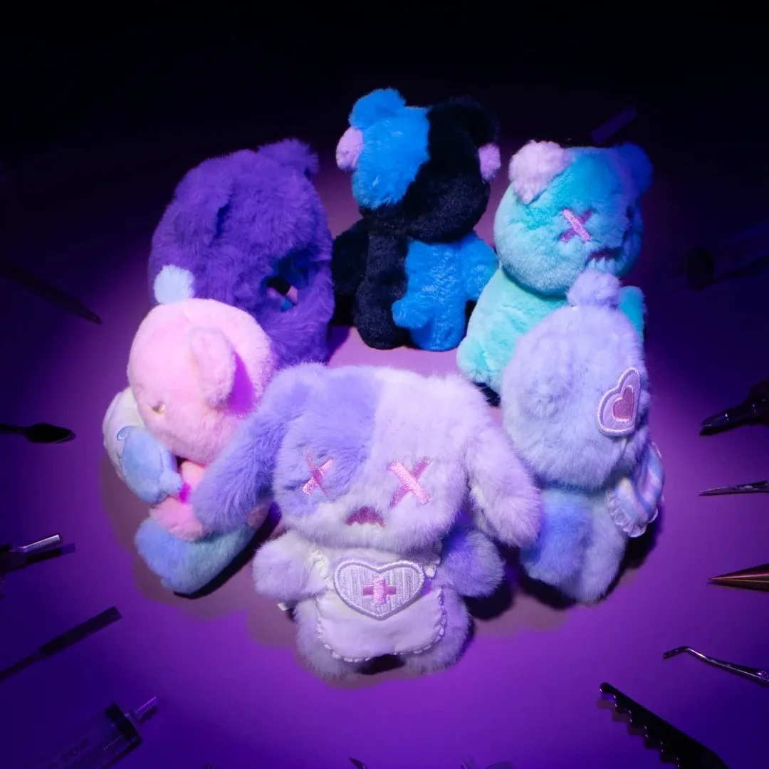 

Genuine SHINWOO new ragbear clinic series plush blind box doll tide play bag decoration pendant girl gift