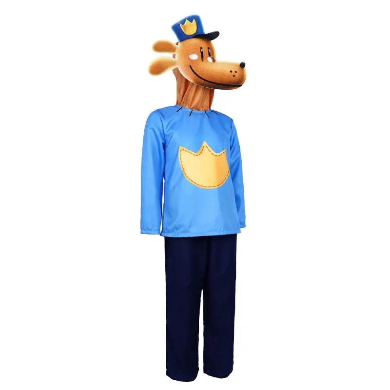 LQAnime الكلب رجل تأثيري حلي الأطفال أحجام هالوين كرنفال الاطفال الملابس الهدايا الكوميديا الرسوم المتحركة المرحلة ازياء للكبار