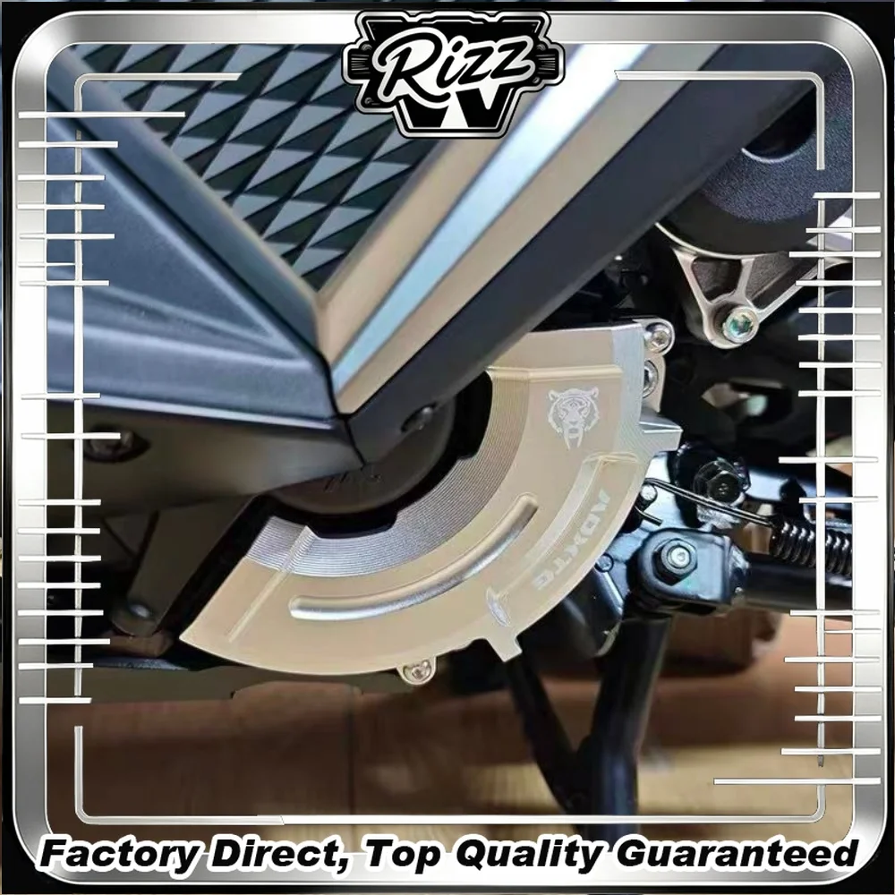 For SYM ADXTG 400 special modification accessory CNC aluminum engine guard cover Engine guard cover Simple bolt-on installation