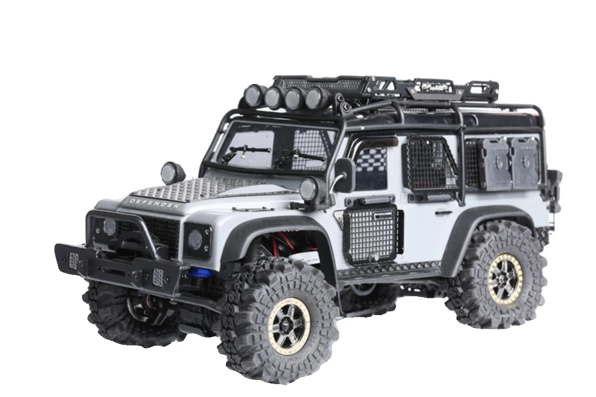 Reflektory punktowe, Model 4-light reflektory dachowe dla 1/18 gąsienica Rc Traxxas 1/18 Trx4m Defender/bronco/k5 Fms Scx24 Upgrade