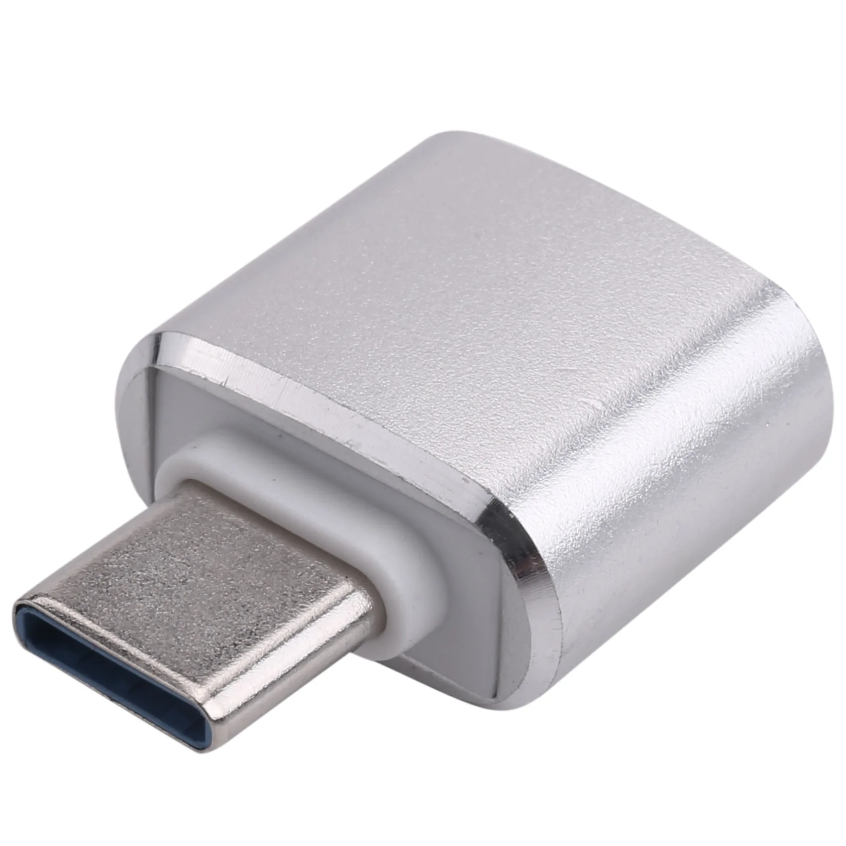 Usb C To Usb Adapter 2 Pack Type C To Usb 3.0 Adapter Usb Adapter Supporting Otg For Galaxy S9/S8/Not 8 Type C Devices（Silver）