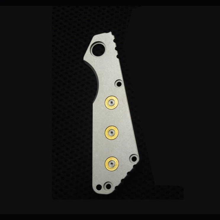 

TC4 Patch for Microtech SNG Flat Pattern inlaid Brass Primer