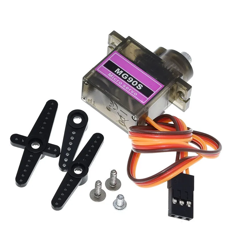 14g Micro Servo Motor 180/360 Degree All Aluminium Gear Servo Kit for RC Drone Car Plane Toy DIY MG90S