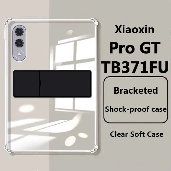 

Shockproof Clear Case For Lenovo Xiaoxin Pad Pro GT 11.1 inch 2025 TB710FU Idea Tab 11 TB336FU Pad 11 M11 B11 K11 With Bracket