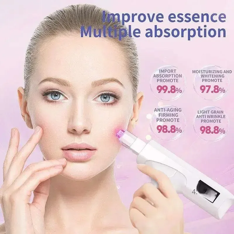 متعددة الوظائف المياه ضوء بندقية قلم تجميل جهاز اللوازم الطبية جهاز الوجه مكافحة الشيخوخة رفع الجلد الأحمر والأزرق تبديد إزالة #6