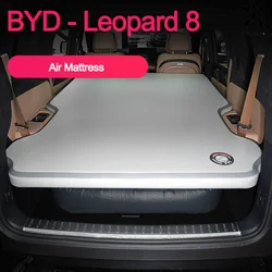 For Leopard 8 FangChengBao 8 Denza B8 2024 Car Air Mattress Travel Bed Inflatable Tour Bed Outdoor Camping Trunk Sleeping Mat