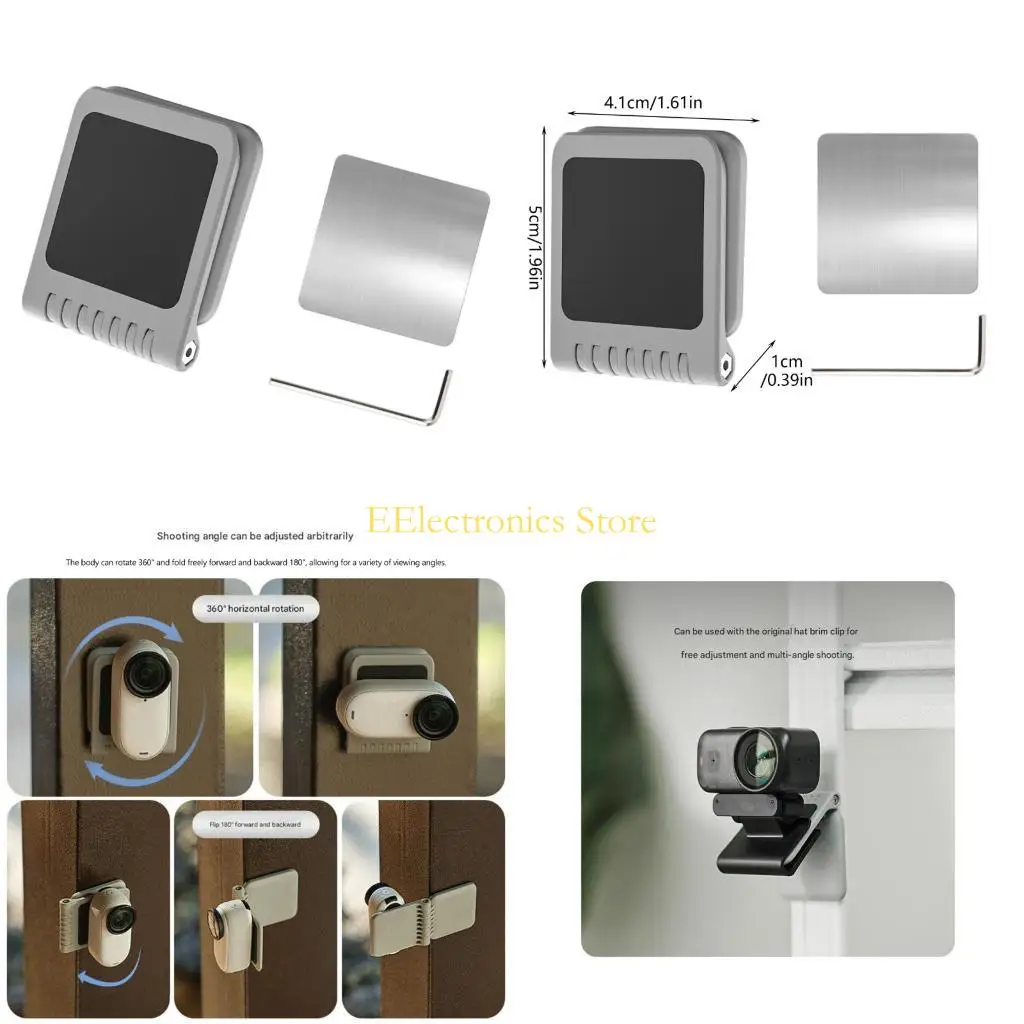 

B03C Global Mount for Thumb Cameras Quick Installation Modifiable Vertexes