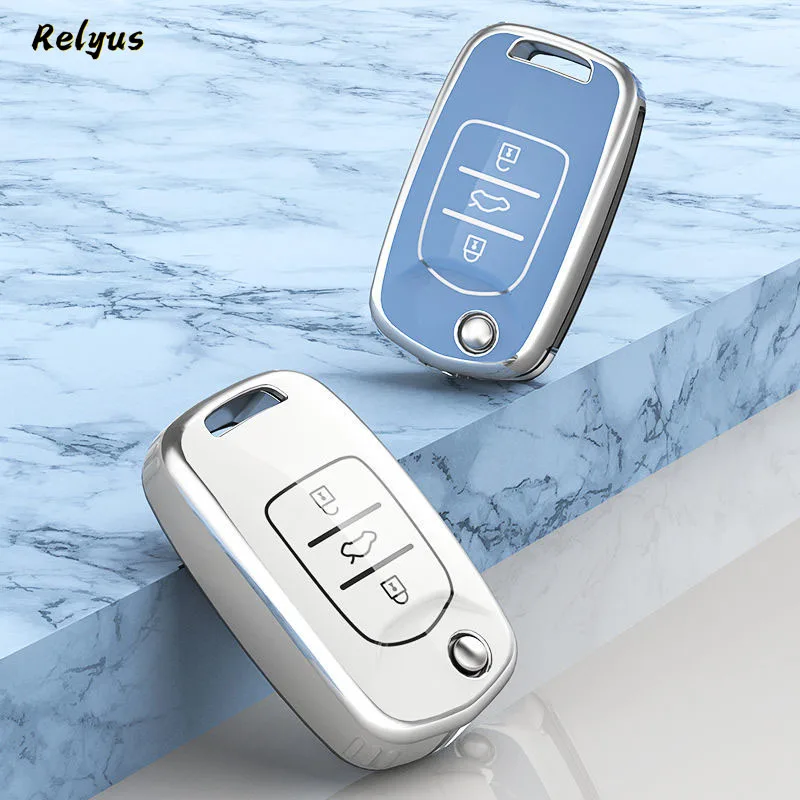 

Soft TPU Car Key Case Cover for Baojun 310 510 560 730 630 310W for Wuling Hongguang Keyless Protection Shell Auto Accessories