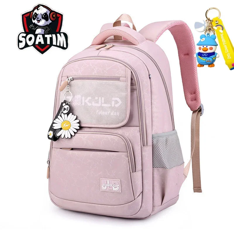 2024 Children Bags For Girls Orthopedic Backpack book bag schoolbag Primary School backpack Kids mochila