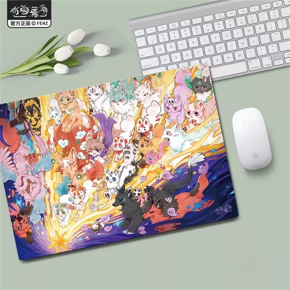 Official Fabulous Beasts 7th Anni Cartoon Shikishi Mouse Pad Mouse Mat Canvas Bag Cosplay Original Gift