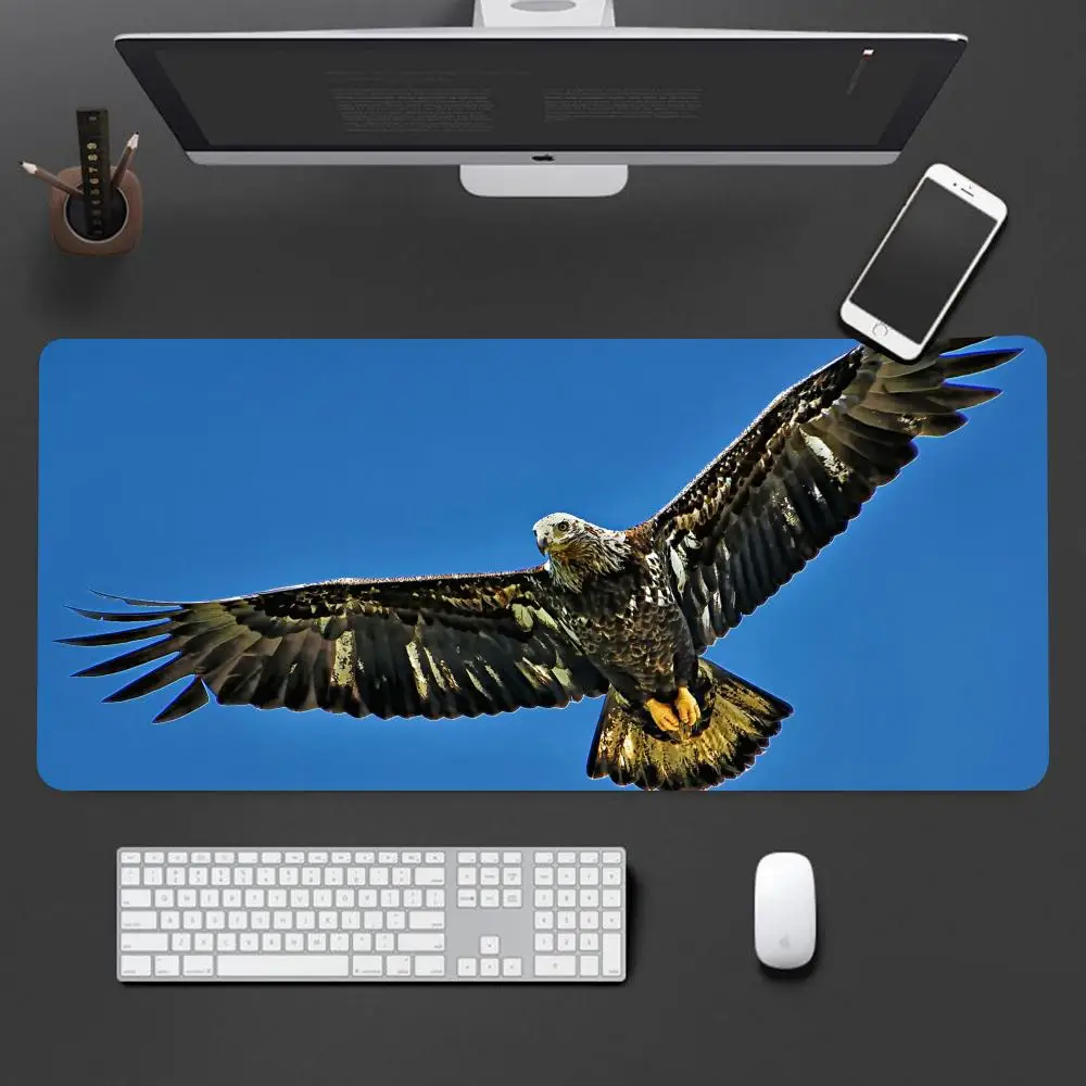 eagle Mouse Pad g pro x superlight 2 900x400mm HD Print Durable Rubber Mousepad PC Computer Gaming Lock Edge Mousepad XXL Non-sl