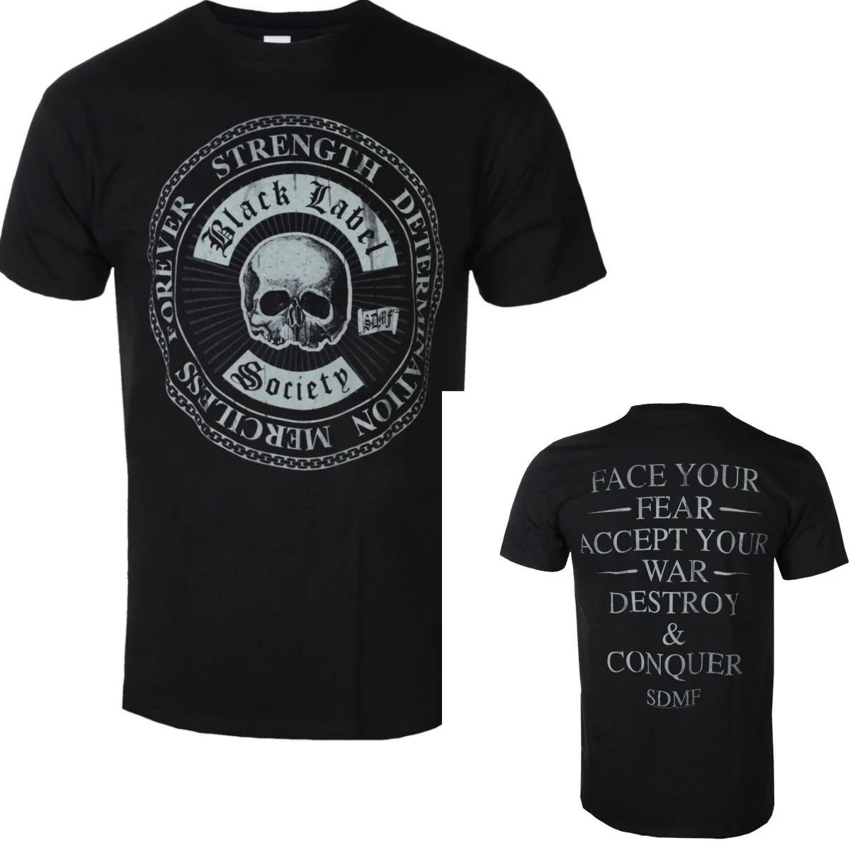 Fit Black Label Society Graphic Cotton Band T-shirt Unisex Summer Short Sleeve Fashion Brand Tee Luxury Casual Vintage Tees
