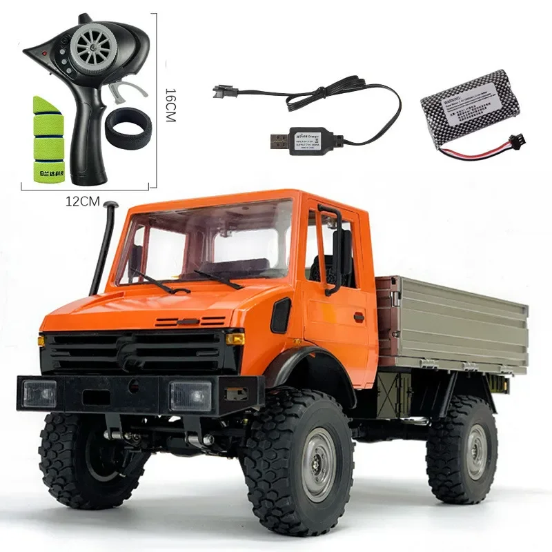 Rc Toy Ld1201 1:12 zabawki zdalnie sterowane Unimog Model mechanizmu różnicowego skrzynia biegów pięć kanałów wspinaczkowych Buggy Boy prezent na