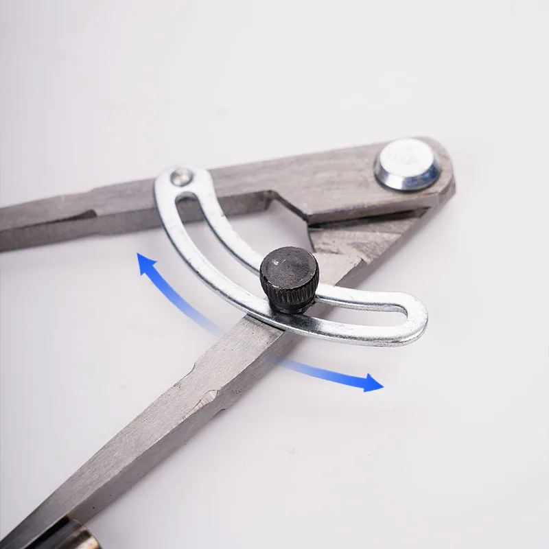 Marking gauge, spacing gauge, marking tool, leather carbon steel material, large round gauge, excellent industrial tool
