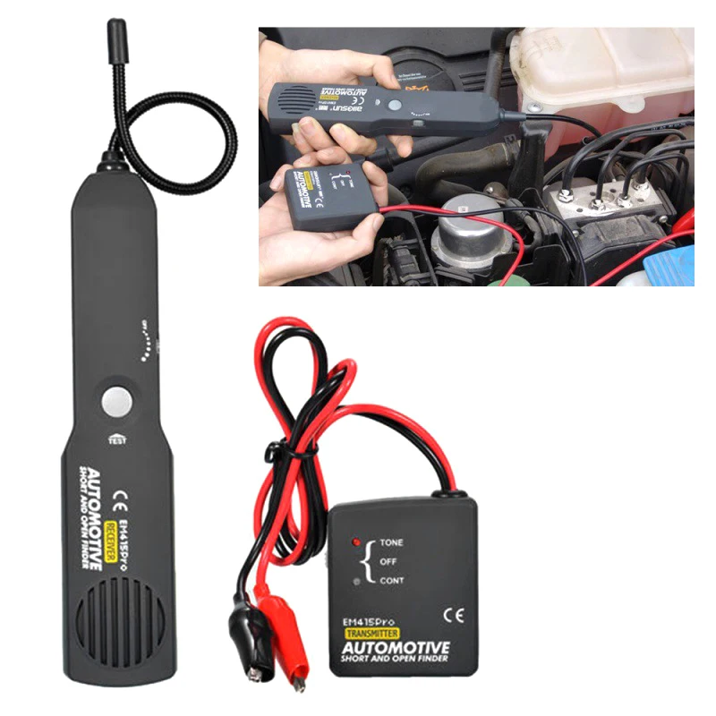 EM415Pro Automotive electric Open Short Finder Circuit Tester strumento di riparazione auto Cable Circuit Wire Tracker strumenti diagnostici