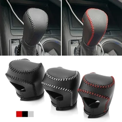 Car Leather Automatic Gear Shift Knob Cover Antislip Shifter Knob For Toyota Corolla Cross 2019 -2023 Camry ALLION CH-R Avalon