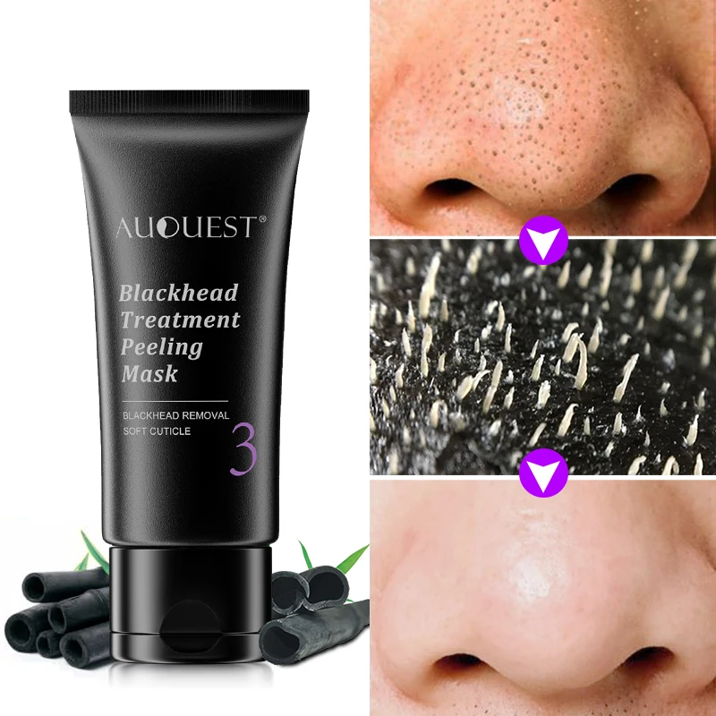 

Blackhead Remover Face Mask Cream Oil-Control Nose Black Dots Mask Deep Cleansing Pore Nose Men Women Beauty Cosmetics Skin Care